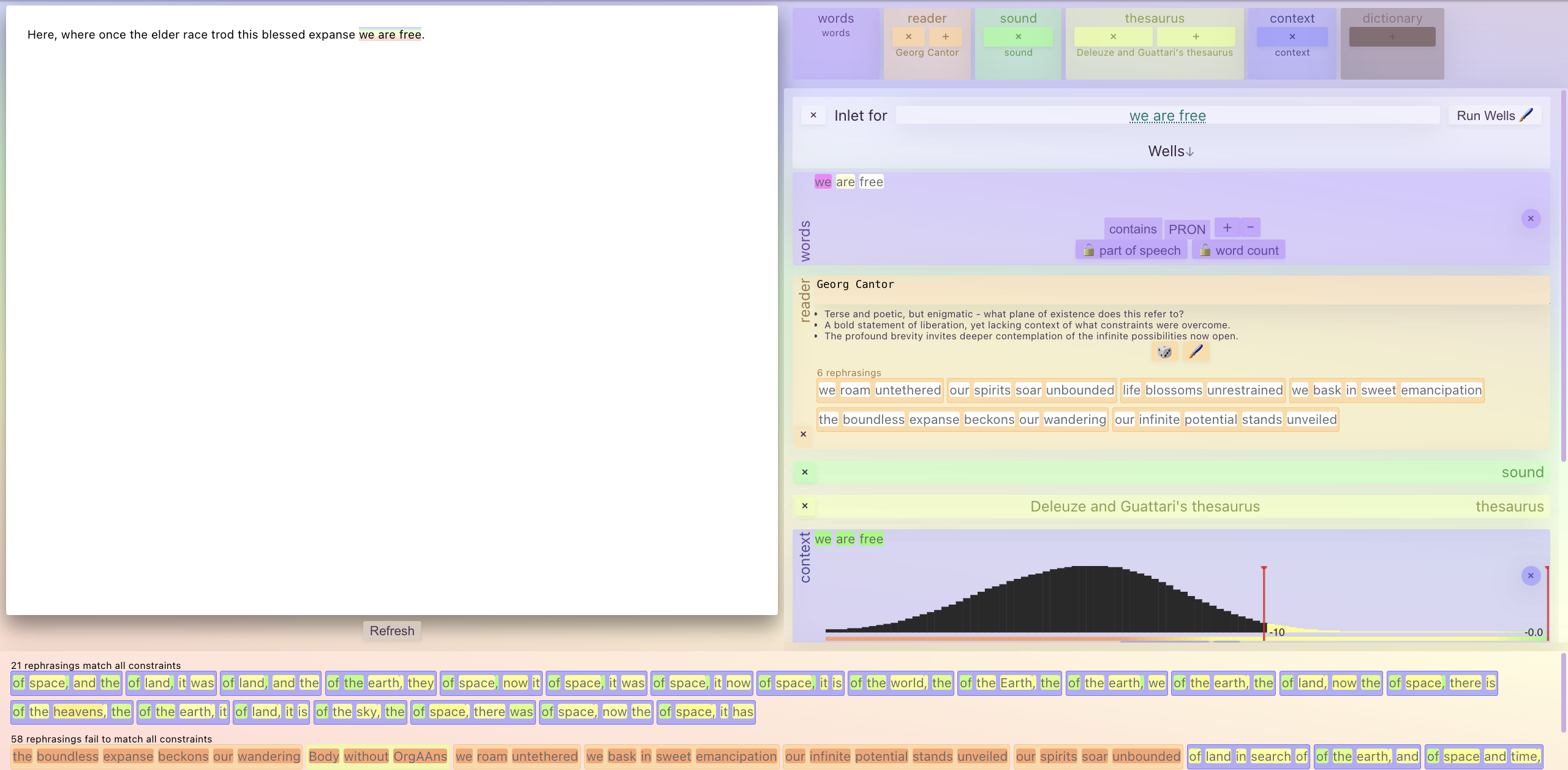 Phraselette: A Poet’s Procedural Palettes