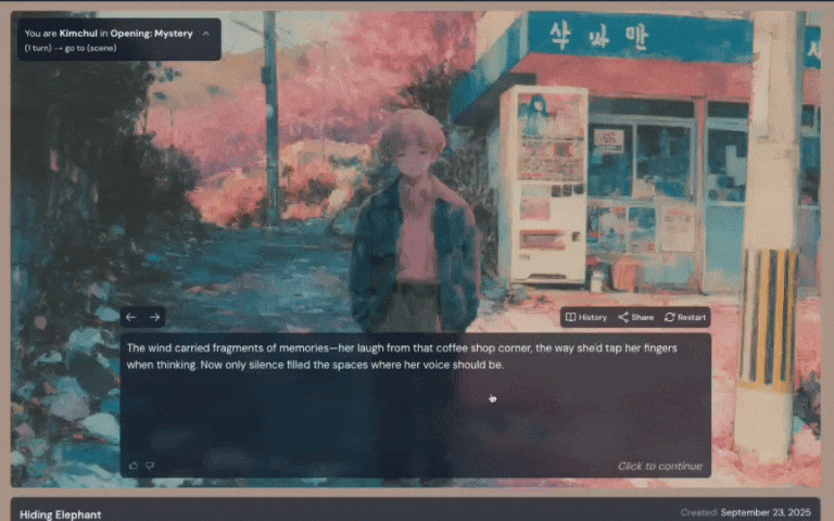 Dramamancer: Interactive Narratives with LLM-powered Storylets (animated)